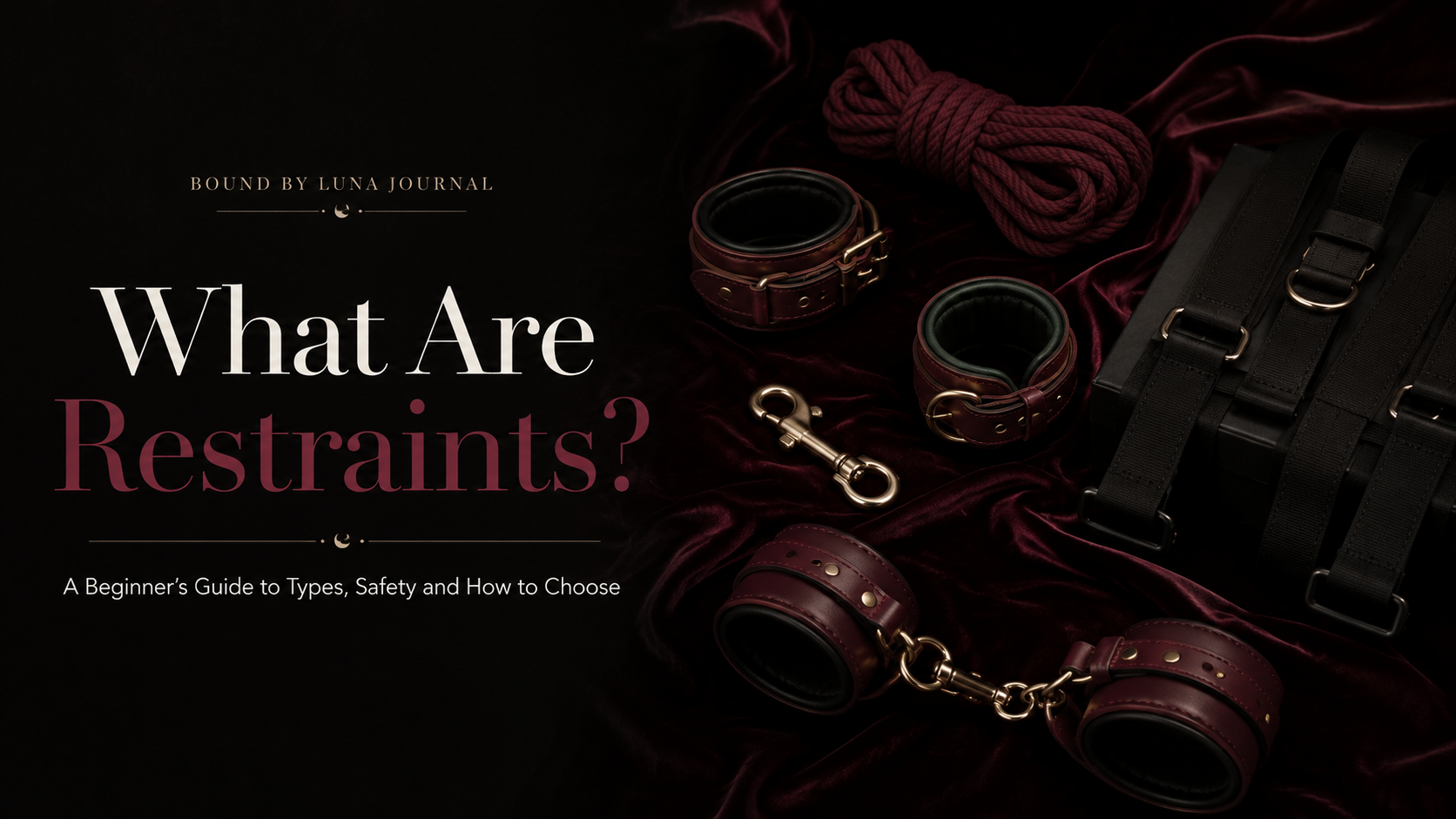 What Are Restraints? A Beginner’s Guide to Types, Safety and How to Choose