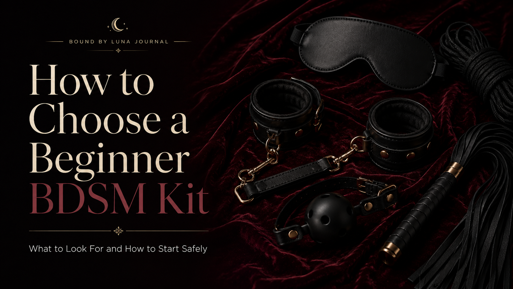 How to Choose a Beginner BDSM Kit: What to Look For and How to Start Safely